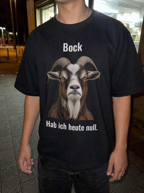 Bock T-Shirt getragen