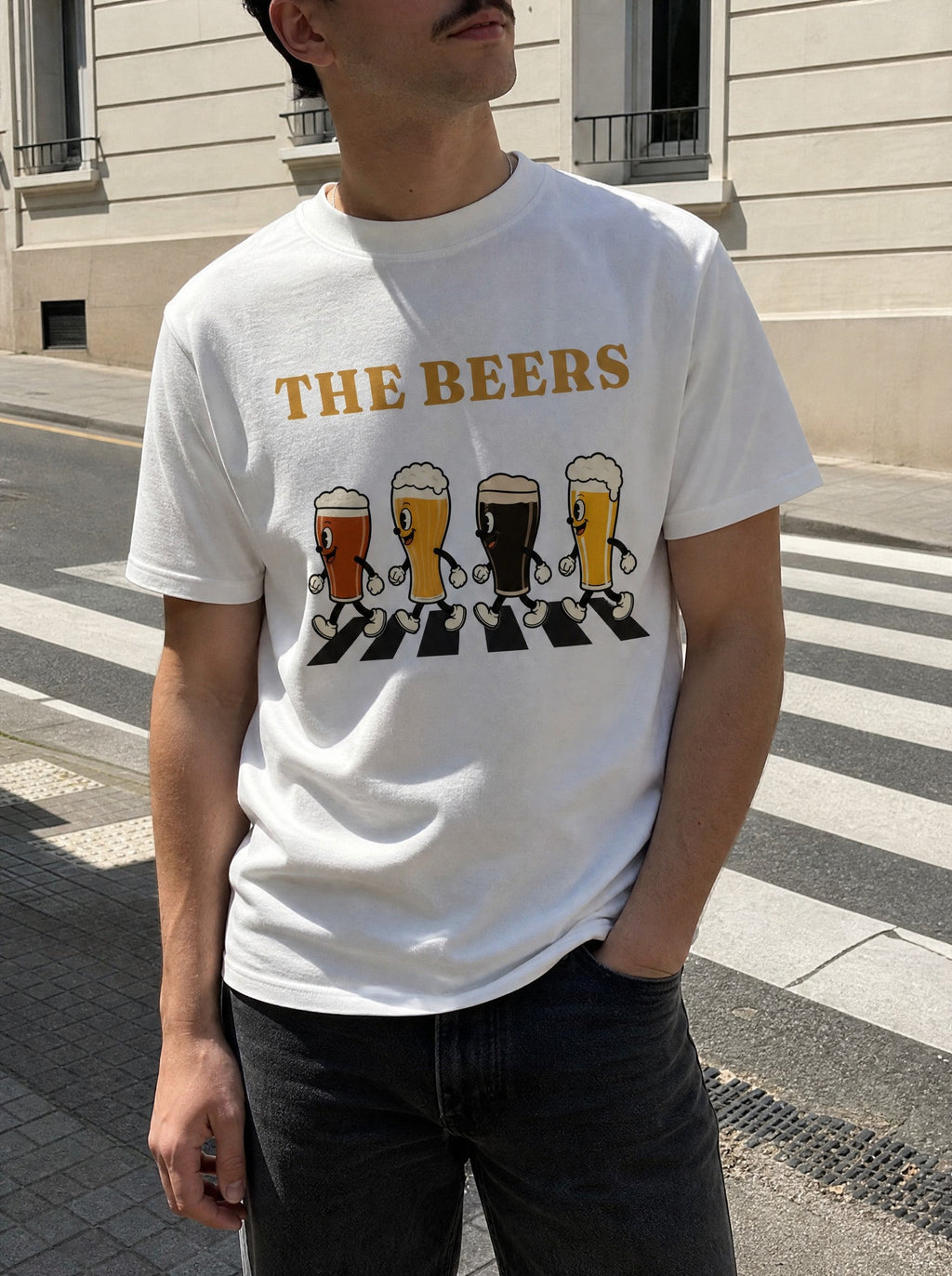 The Beers T-Shirt getragen