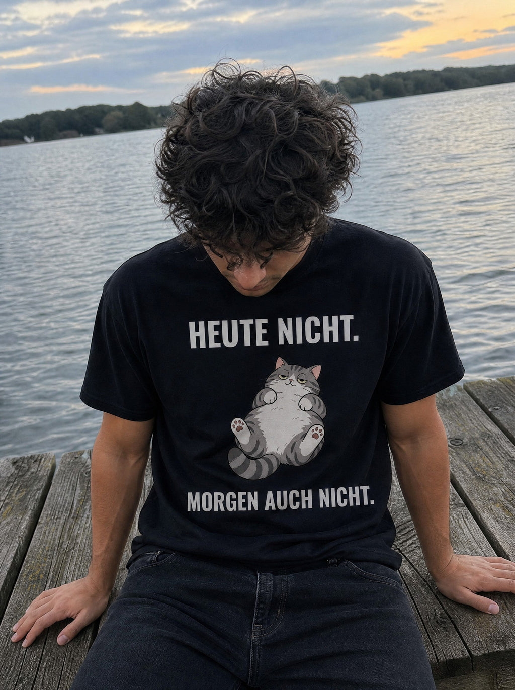 Heute nicht T-Shirt getragen