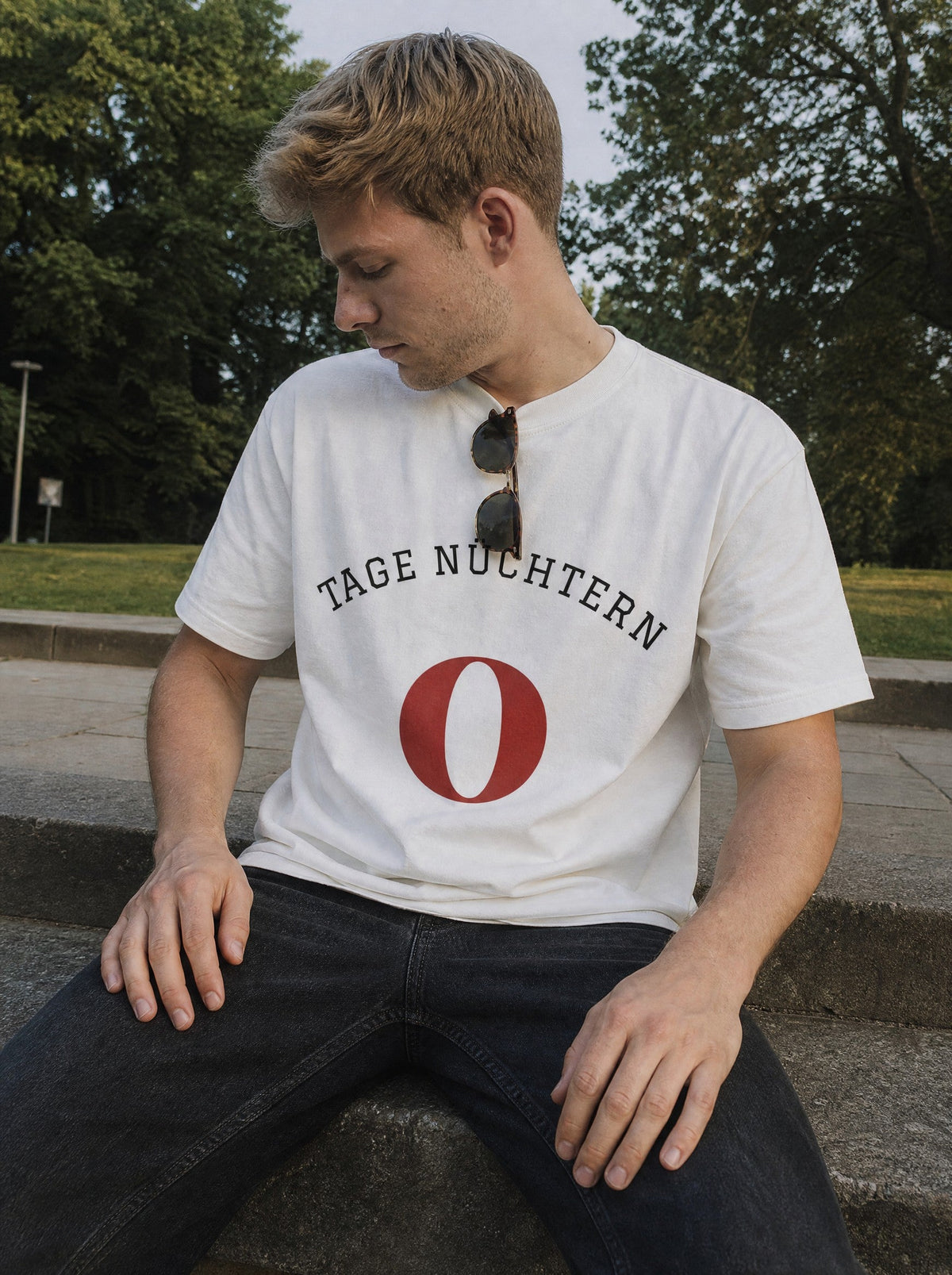 0 Tage nüchtern T-Shirt getragen